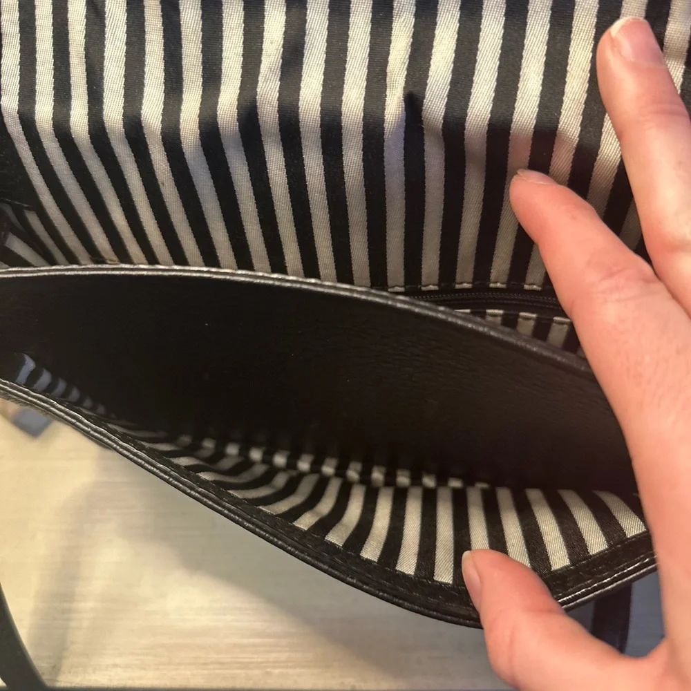 Kate Spade Pebbled Leather black Crossbody Bag - Picture 9 of 12